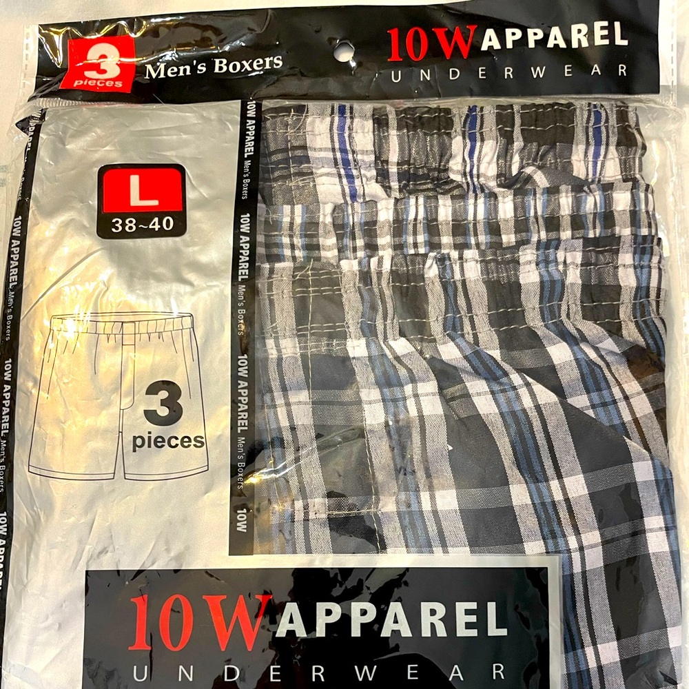Men’s boxers three pairs
